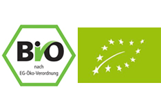 Bio-Siegel und EU-Bio-Logo