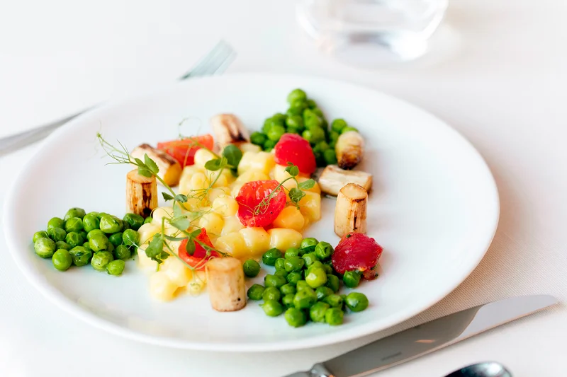 Gnocchetti mit Spargel und Parmigiano