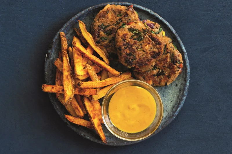 Brotlinge mit knusprigen Ofenpommes
