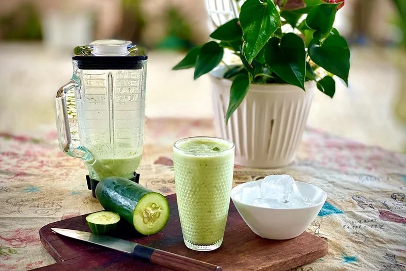 Gurken-Buttermilch Smoothie 