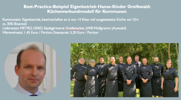 Best-Practice-Beispiel Eigenbetrieb Hanse-Kinder Greifswald: Küchenverbundmodell für Kommunen 