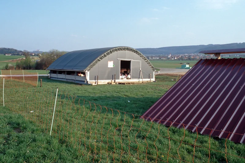 Mobiler Putenstall