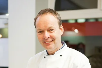 Portrait BIOSpitzenkoch Berhard Bonfig. Klick führt zu Großansicht im neuen Fenster.