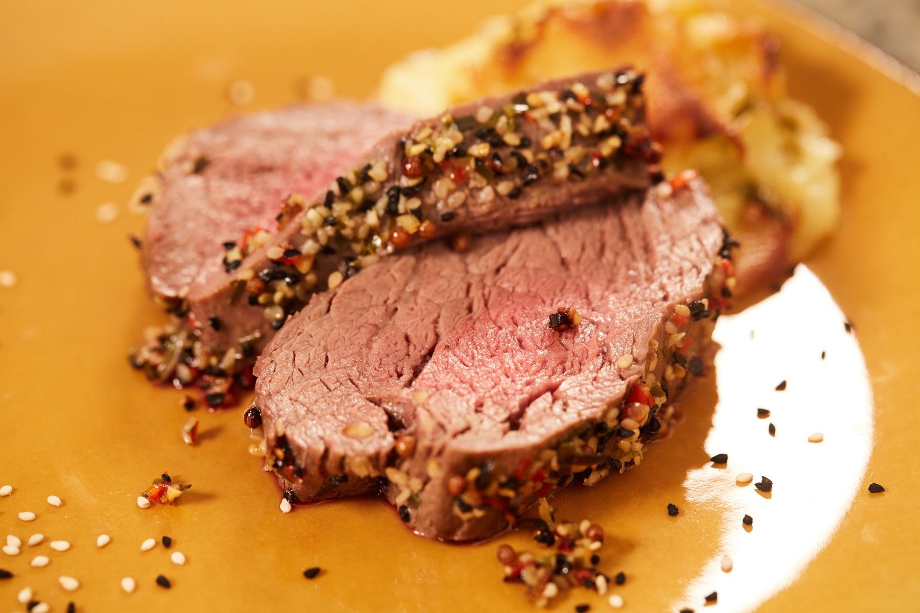 Rinderfilet mit Gratin