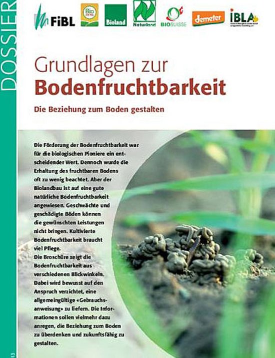 Cover Broschüre Bodenfruchtbarkeit