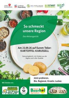 Poster zur Aktion "So schmeckt unsere Region".