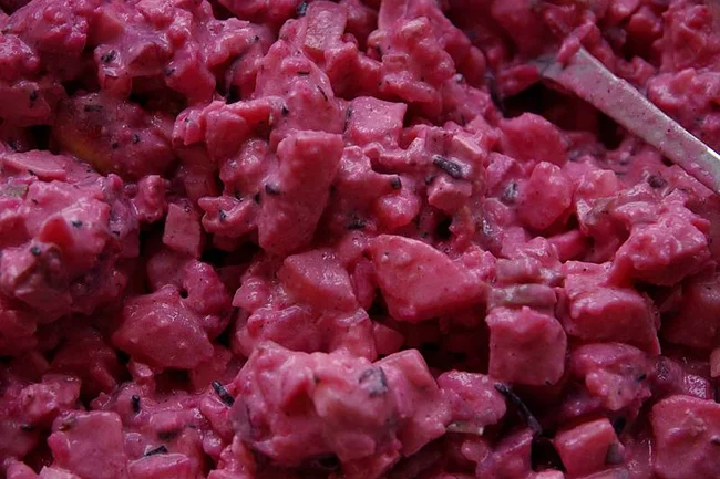 Veganer Heringssalat