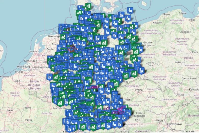 Screenshot der Übersichtskarte. Klick führt zu Großansicht in neuem Fenster.