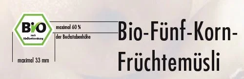 Bio-Siegel Grafik zur Gestaltung