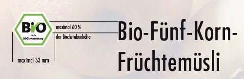 Bio-Siegel Grafik zur Gestaltung