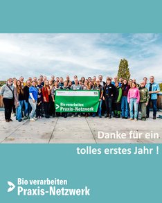 Gruppenbild des Jahrestreffens von Bio-verarbeiten