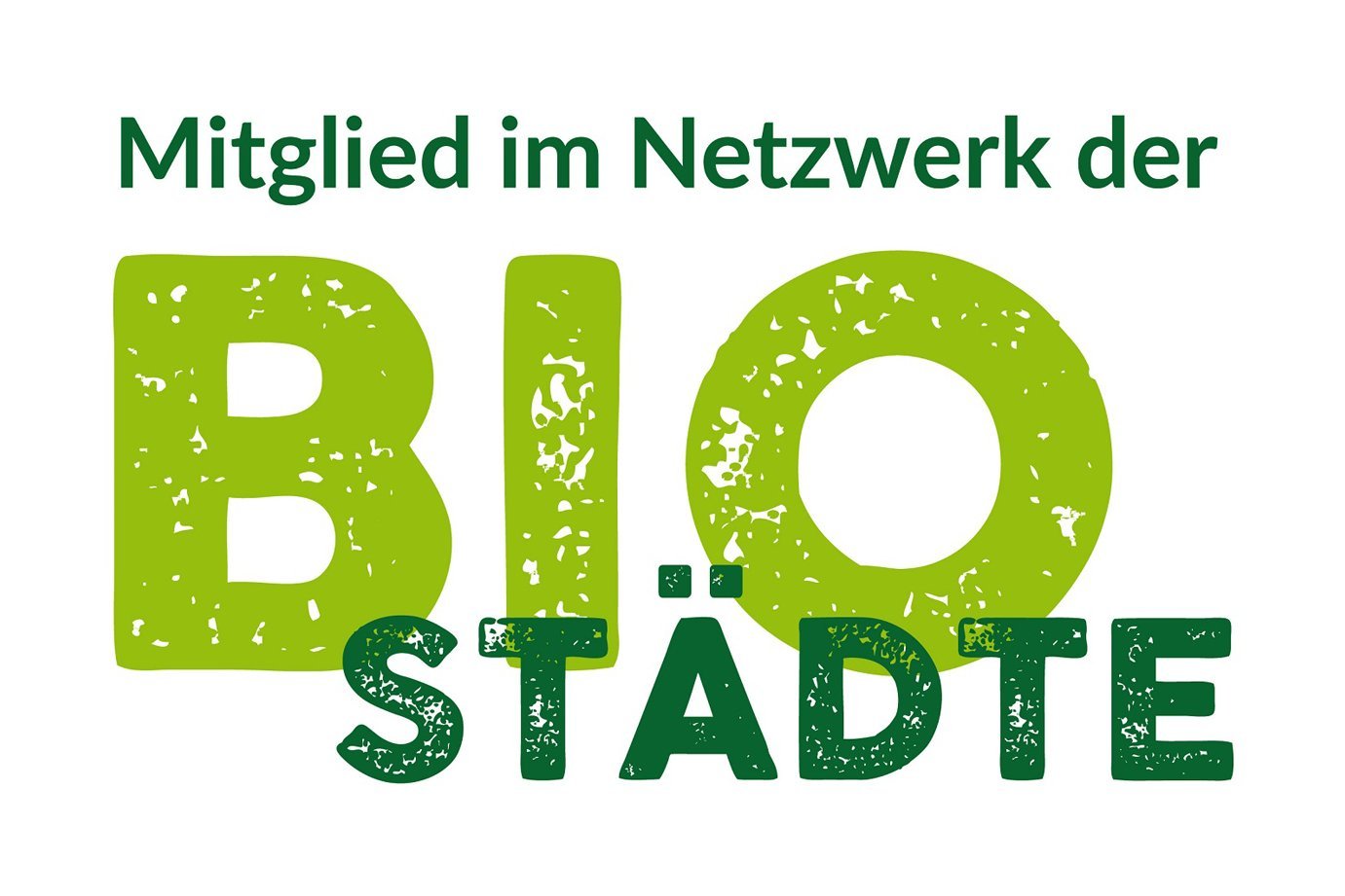 Grünes Logo der Bio-Städte. Klick führt zu Großansicht im neuen Fenster.