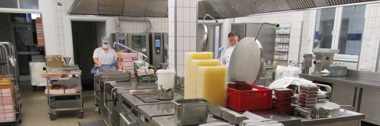 Küche im Kreisseniorenzentrum Kenzingen.
