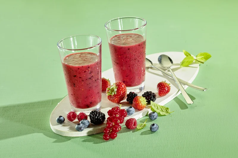 Frischer Beeren-Smoothie