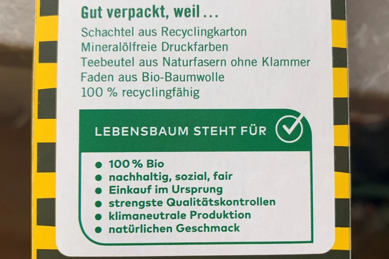Rückseite eines Lebensmitteletiketts. Klick führt zu Großansicht im neuen Fenster.