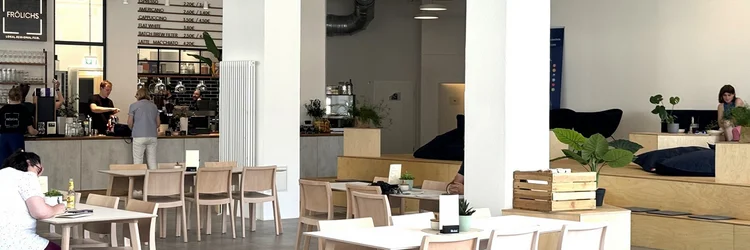 Restaurant in der Volkshochschule Bremen.