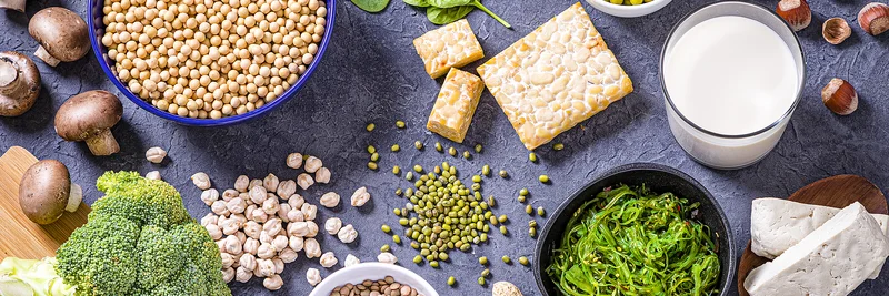Rohstoffe für vegane Produkte