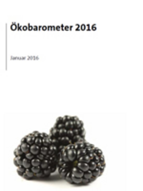 Cover Ökobarometer 2016