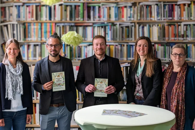 Präsentation Foodshed-Studie München, Gruppenfoto. Klick führt zu Großansicht in neuem Fenster.
