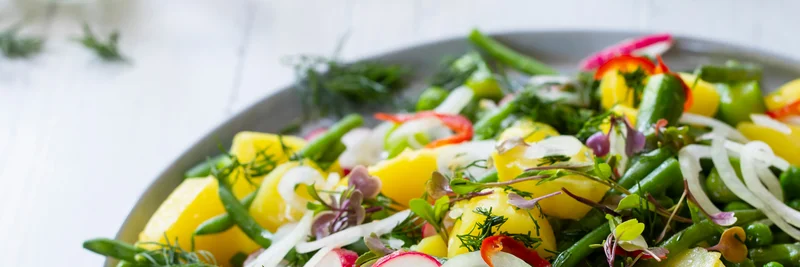 Vegetarisches Gericht.