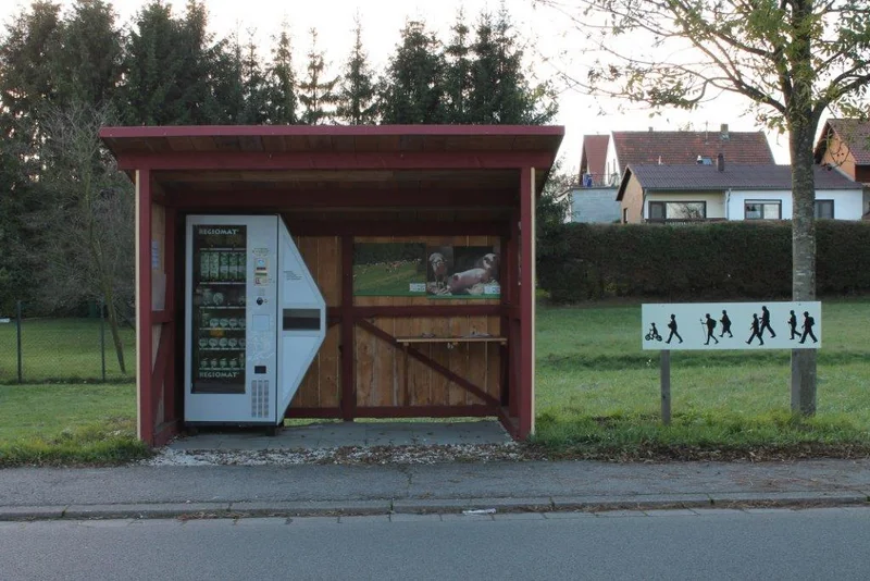 Ein Regiomat im Biosphärenreservat Bliesgau
