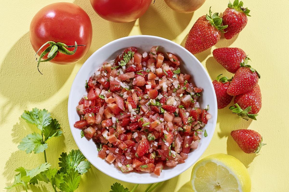 Erdbeer-Tomaten-Salsa