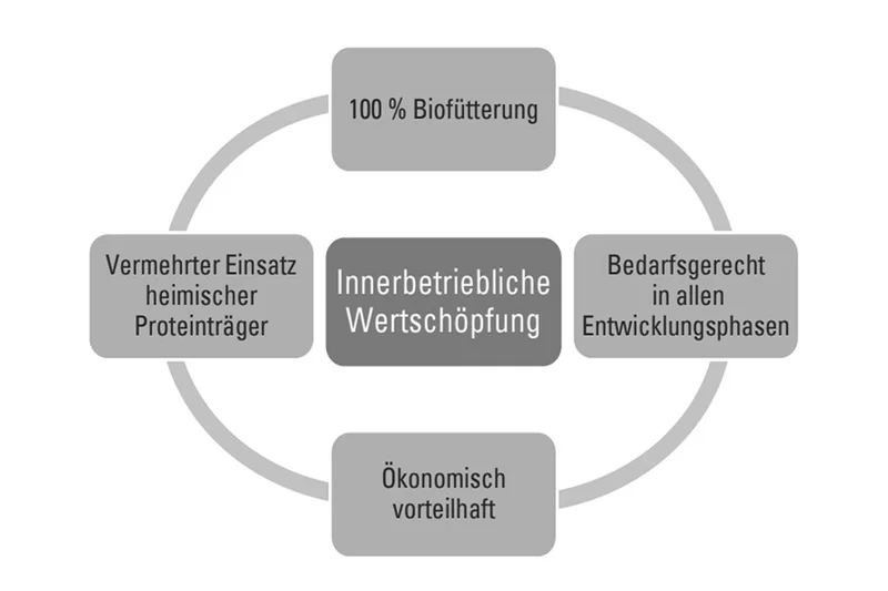 Grafik zum Konzept der innerbetrieblichen Wertschöpfung. Klick führt zu Großansicht im neuen Fenster.