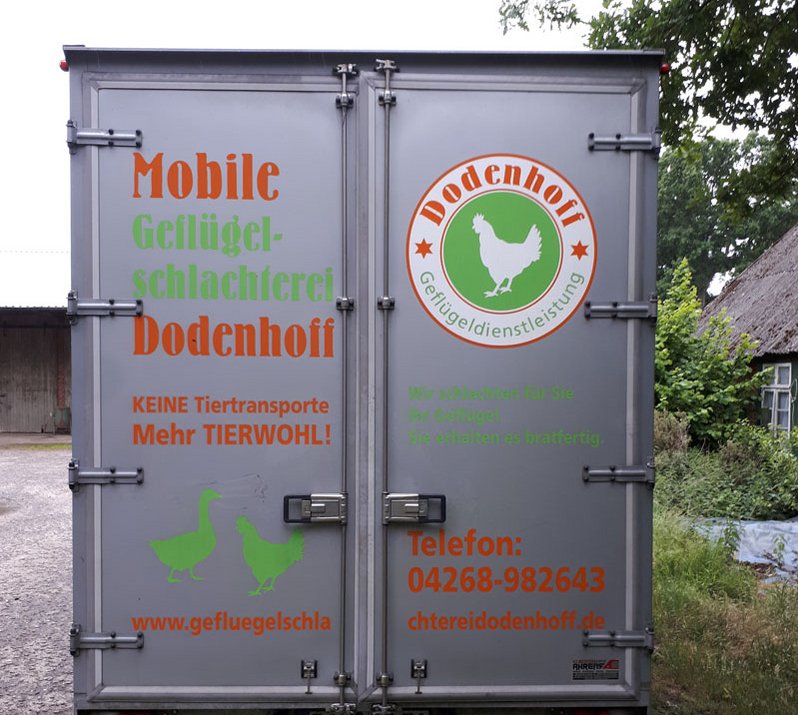 Schlachtanhänger
