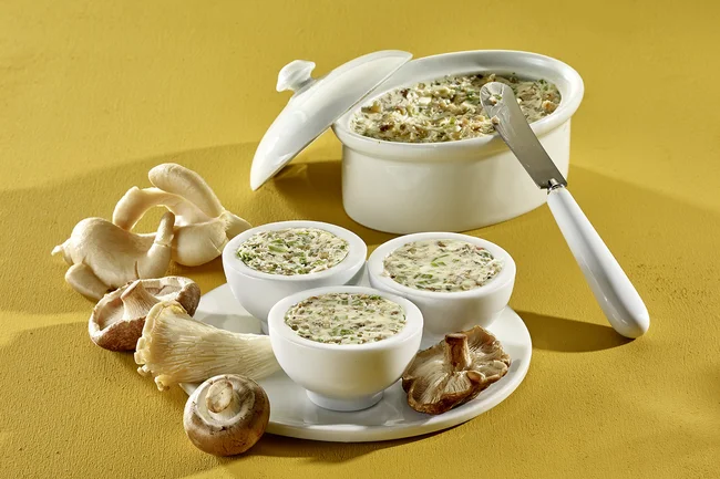 Pilzbutter.