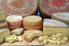 Molkereiprodukte und Käse