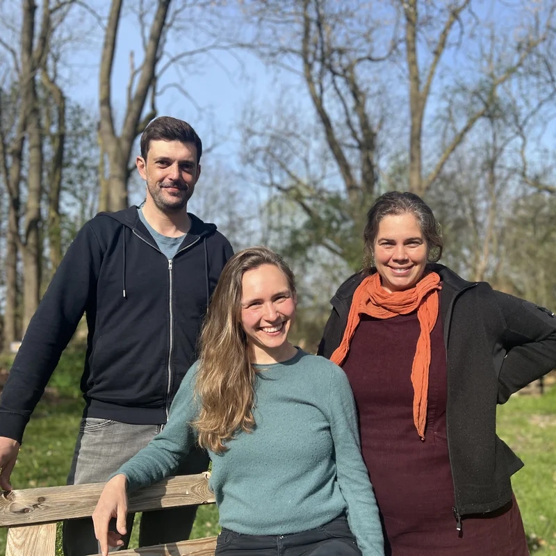 Die WSK-Managerinnen Georg Neubauer, Malika Uhlmann, Steffi Doll