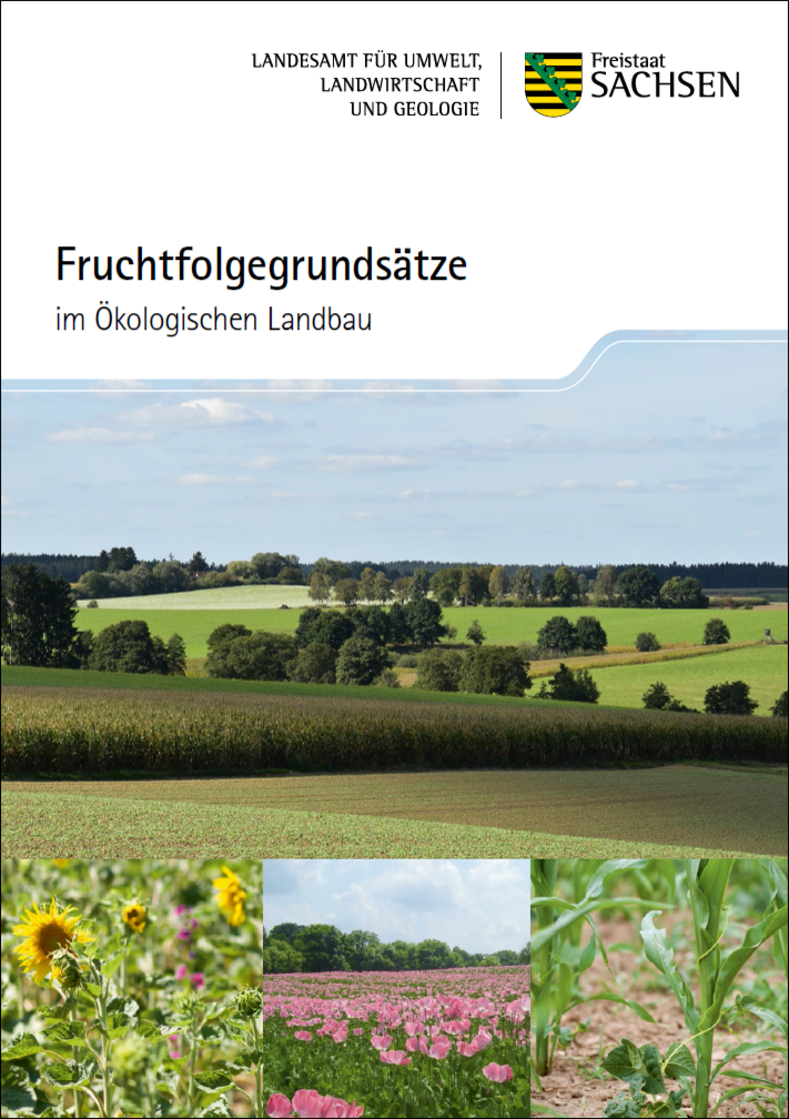 Cover der Broschüre "Fruchtfolgegestaltung"