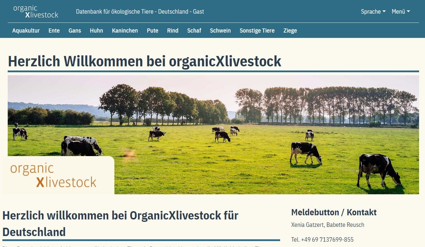 Screenshot organicxlivestock.de. Klick führt zu Großansicht im neuen Fenster.