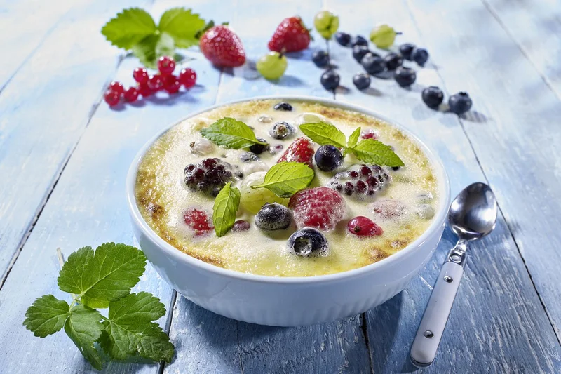 Beeren-Gratin