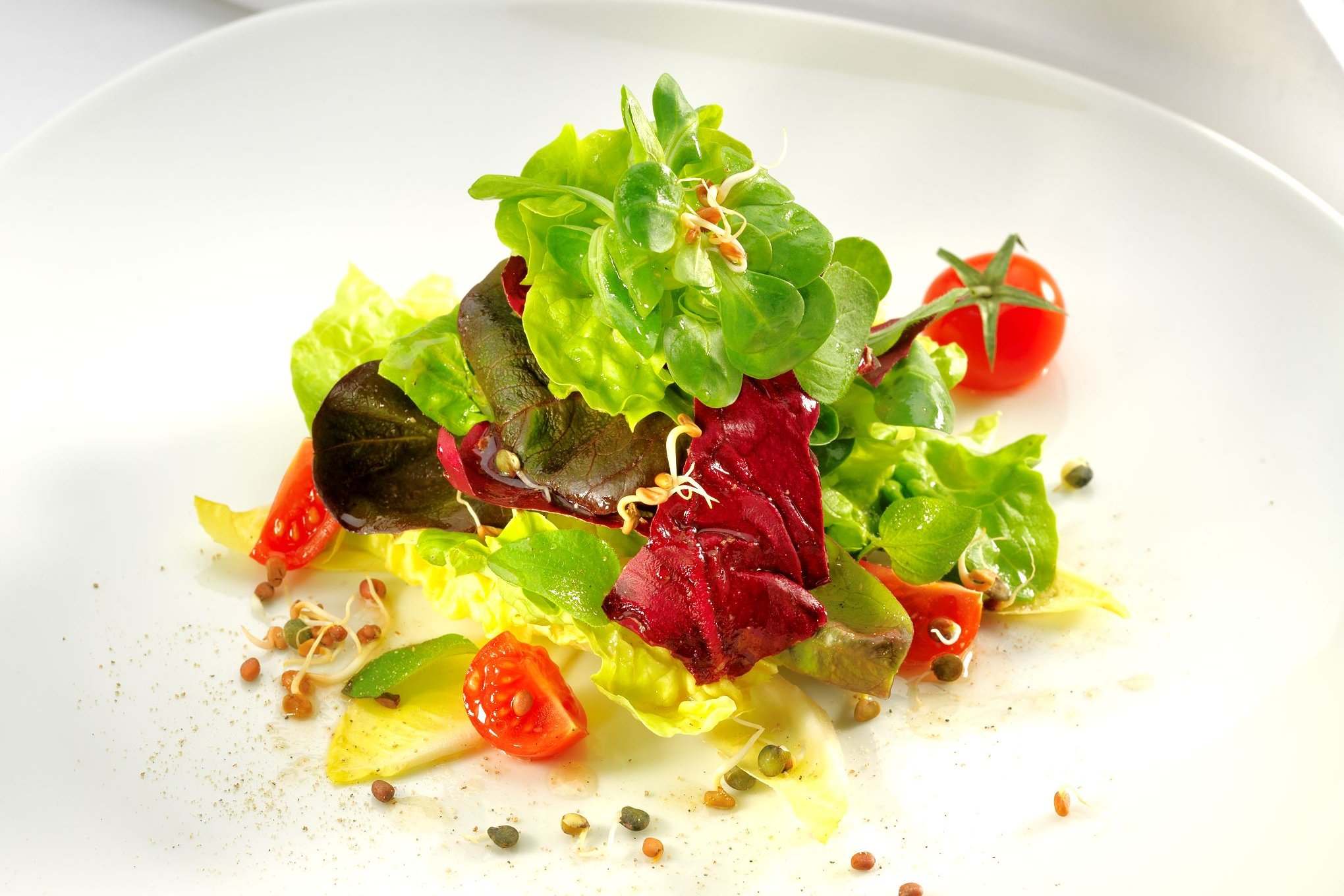 Erlesene Blattsalate
