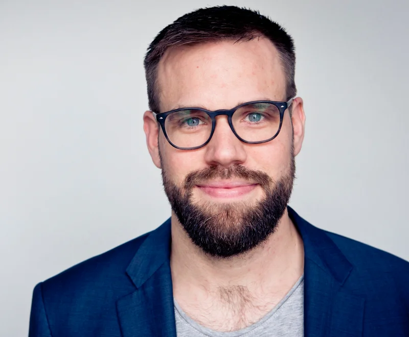 Porträt Peter Schmidt.