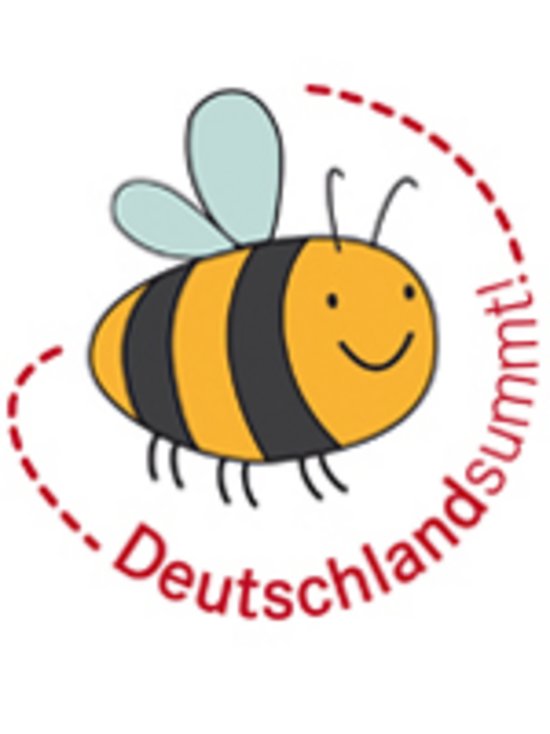 Logo "Deutschland summt": Zeichnung einer Biene