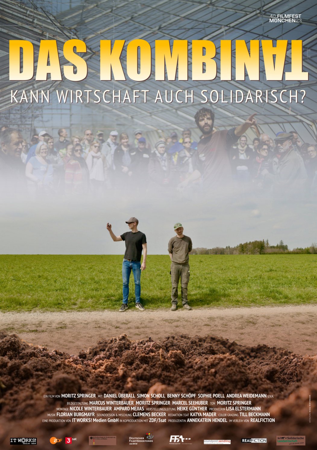 Filmposter des Films "Das Kombinat". (Klick führt zu Großansicht in einer Lightbox. Zum Schließen der Lightbox ESC drücken.