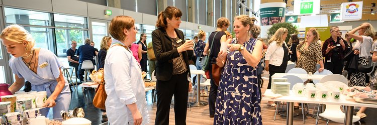 Frauen Frühstück auf der BIOFACH.