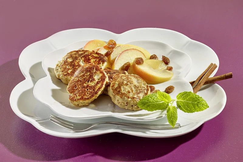 Blinis mit süß-würzigem Kompott