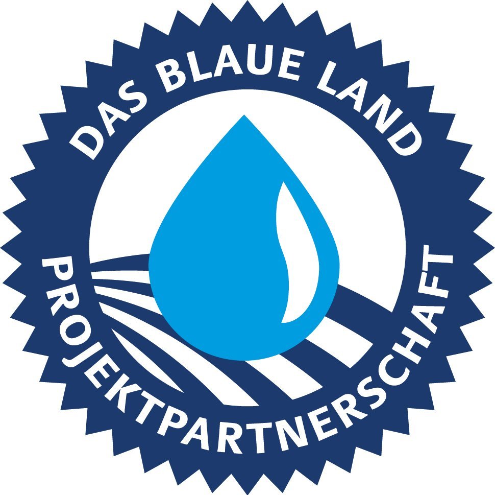 Projektpartner-Label "Das Blaue Land"