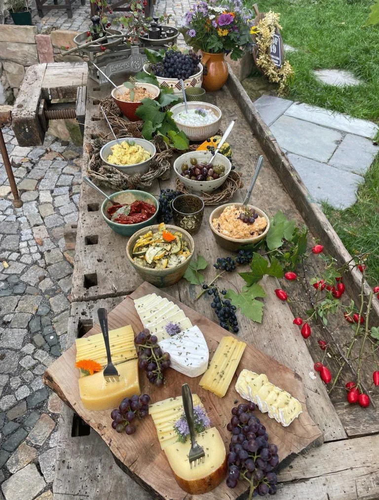 Essen im Café 19