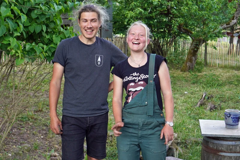 Zwei Personen