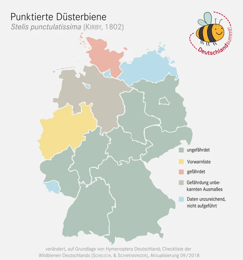 Verbreitungskarte, Klick führt zu Großansicht
