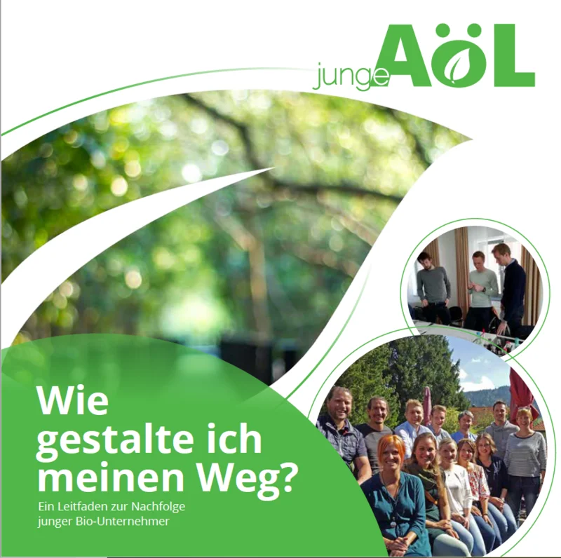 Cover der Broschüre zur Unternehmensnachfolge