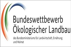 Logo des Bundeswettbewerb Ökologischer Landbau. Klick führt zu Großansicht.