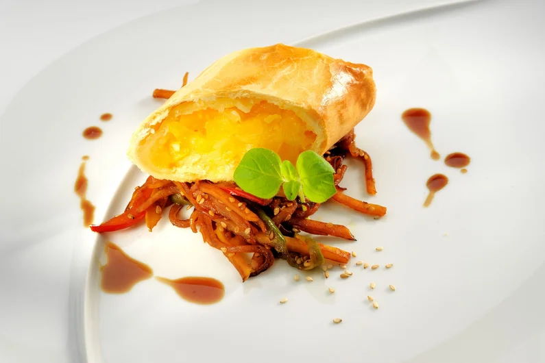 Hokkaido-Kürbisstrudel