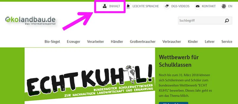 Inhaltsverzeichnis
