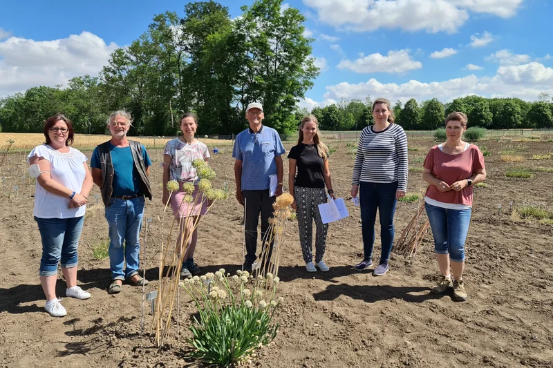 Von links nach rechts: Bianca Rosenau, Thomas Handrick, Dr. Manuela Nagel, Dr. Reinhard Fritsch, Antje Bohndorf, Sophie Blessinger und Karina Krusch