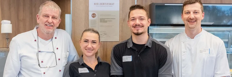 Team des Cafe im Klinikum Kulmbach.